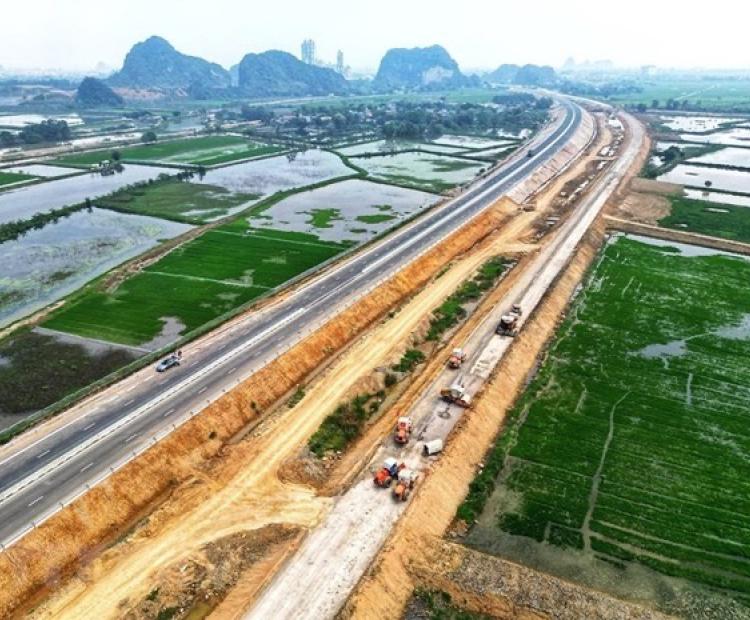 Construction work is being quickly implemented to meet the deadline